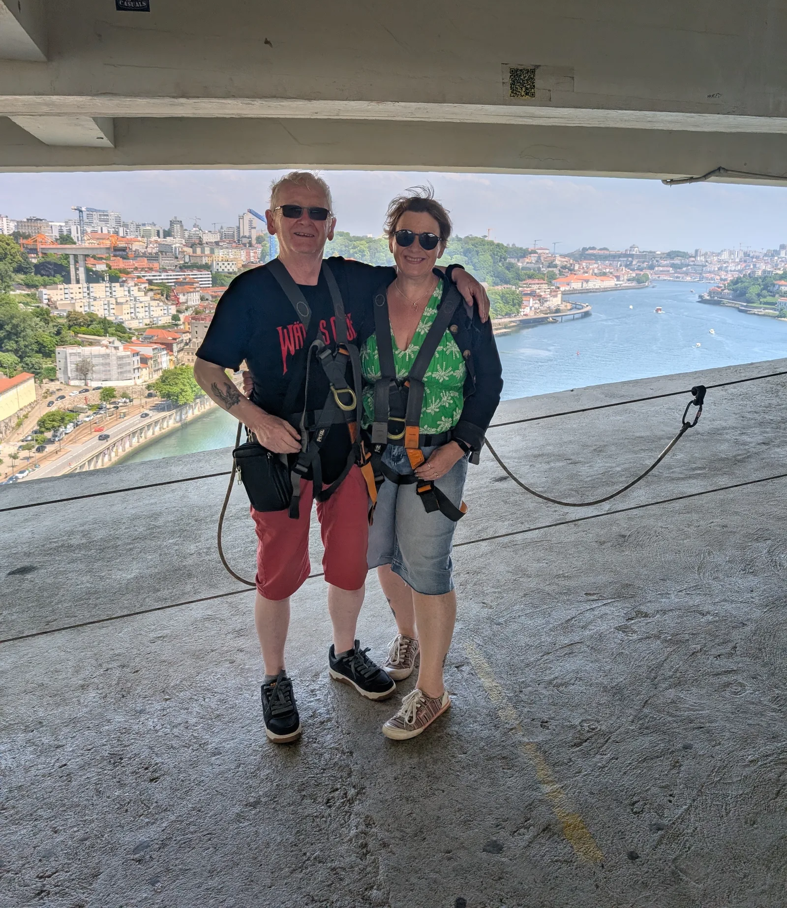 Atmosphere at Porto Bridge Climb Porto — travel photo