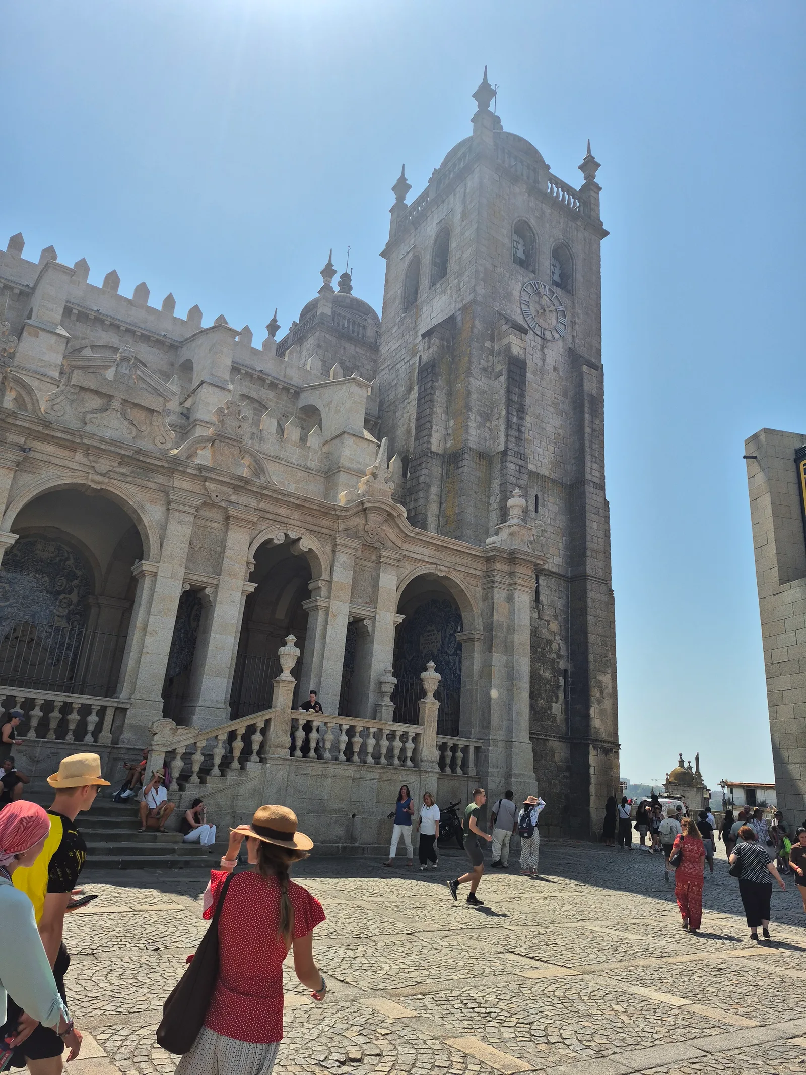 Main view at Porto Cathedral Porto — travel photo