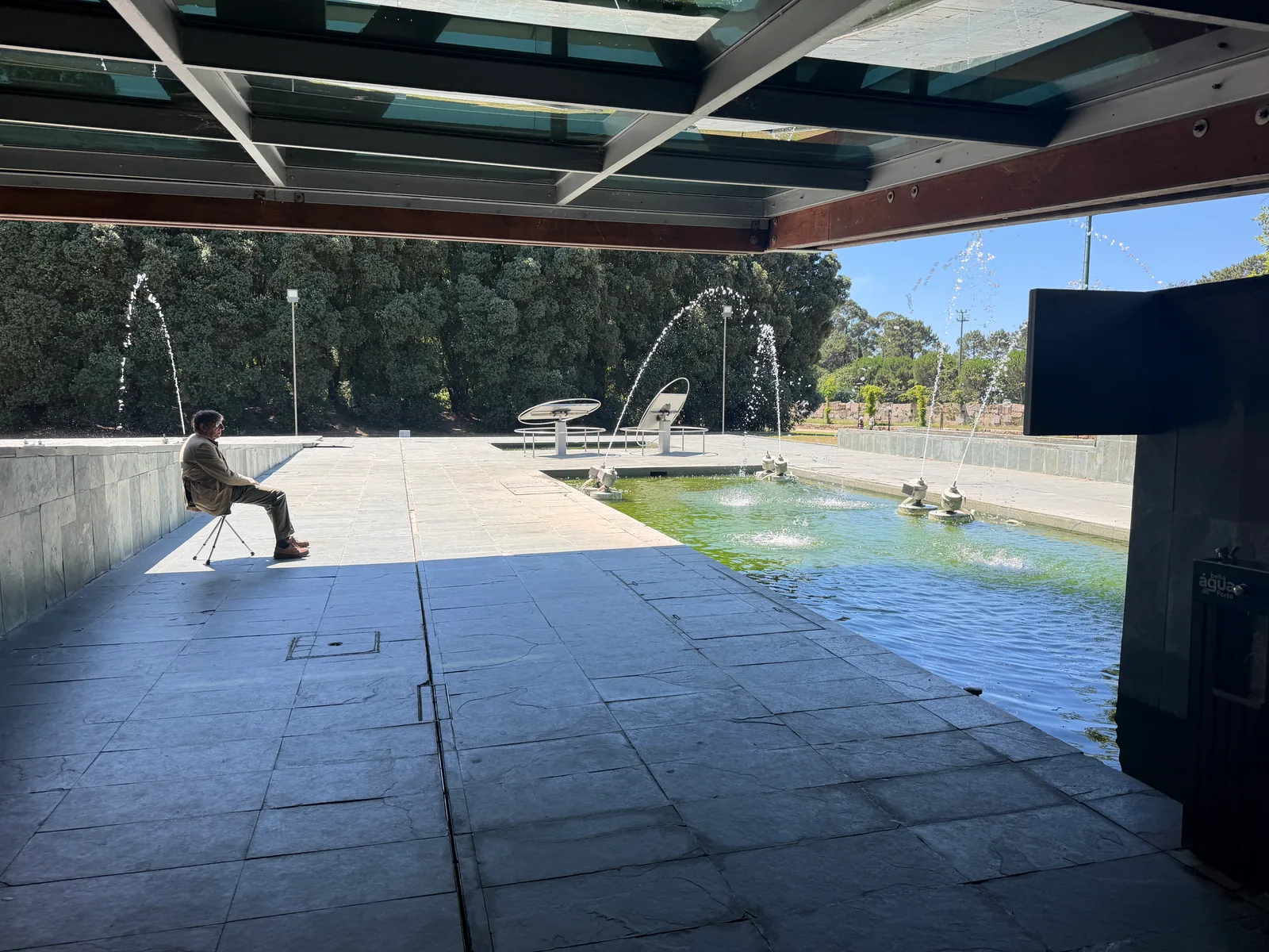 Interior at The Water Pavilion Porto — travel photo