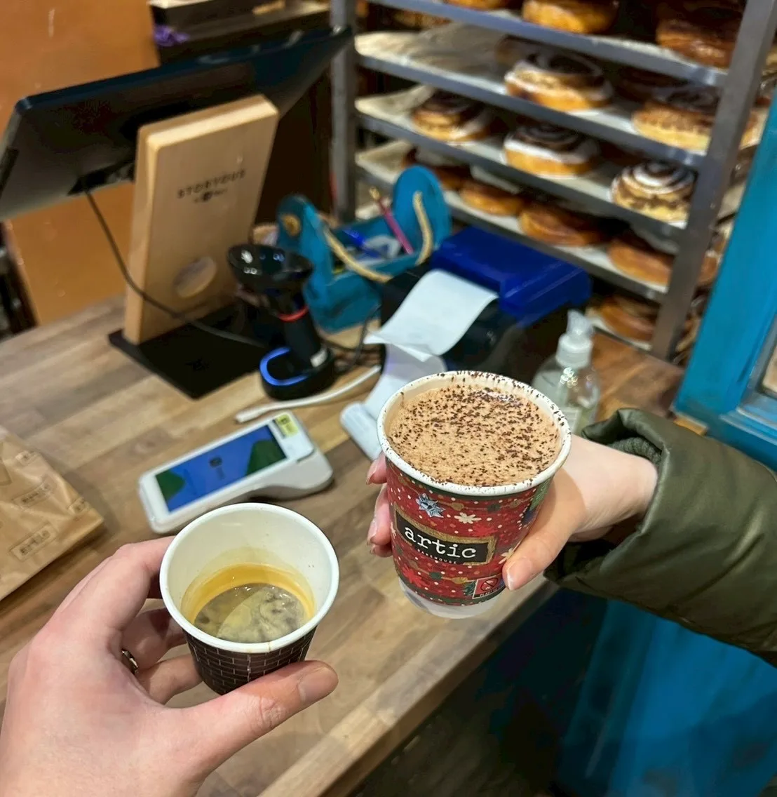 Atmosphere at artic Bakehouse Prague — travel photo