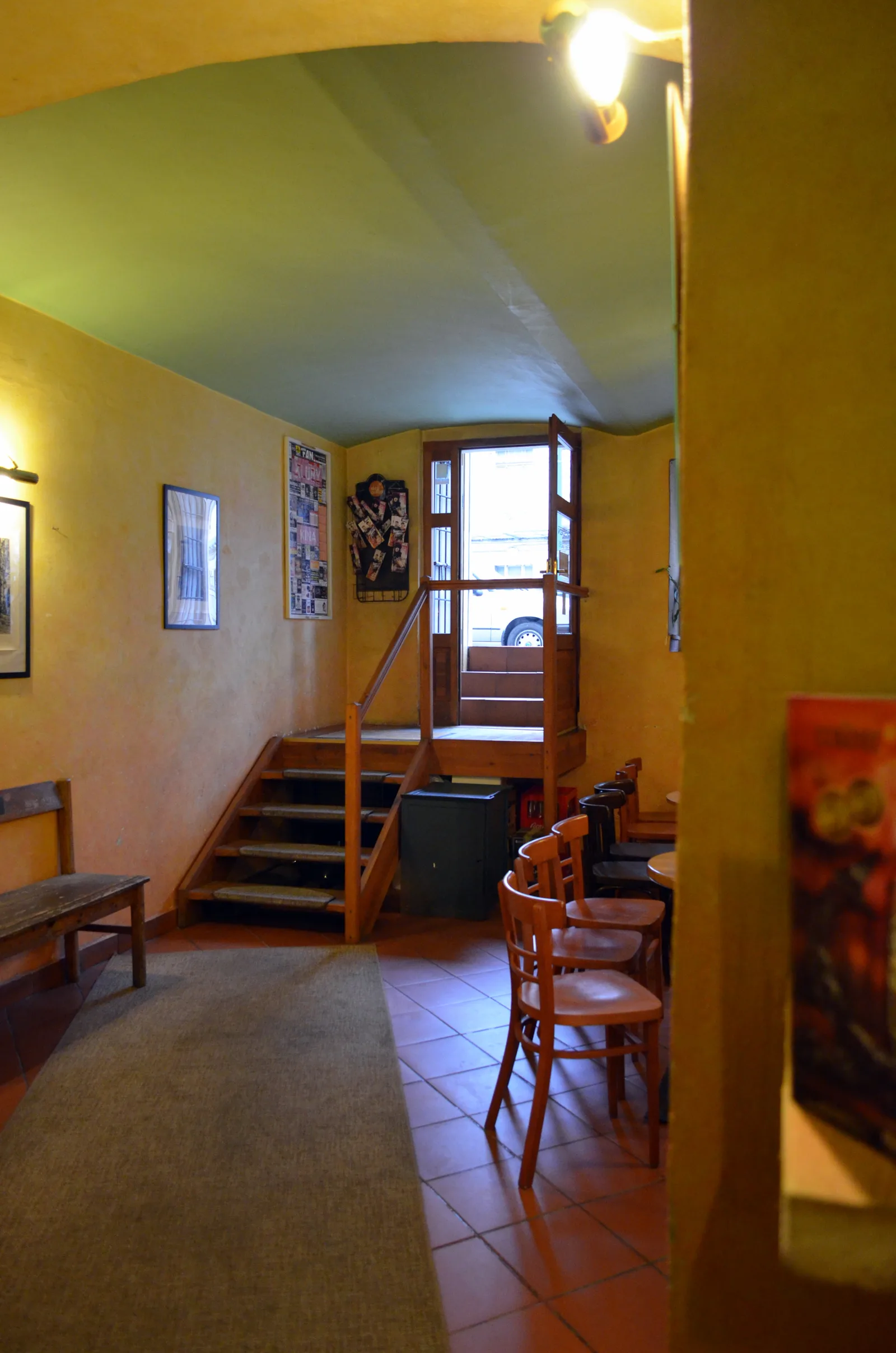 Interior at Bar Hidden Prague — travel photo
