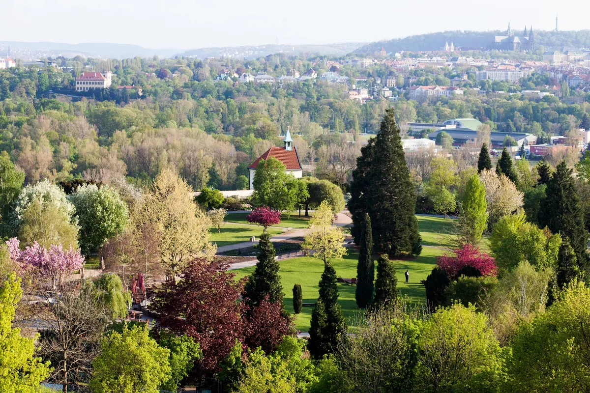 Botanical Garden of the City Prague — romantic guide Prague
