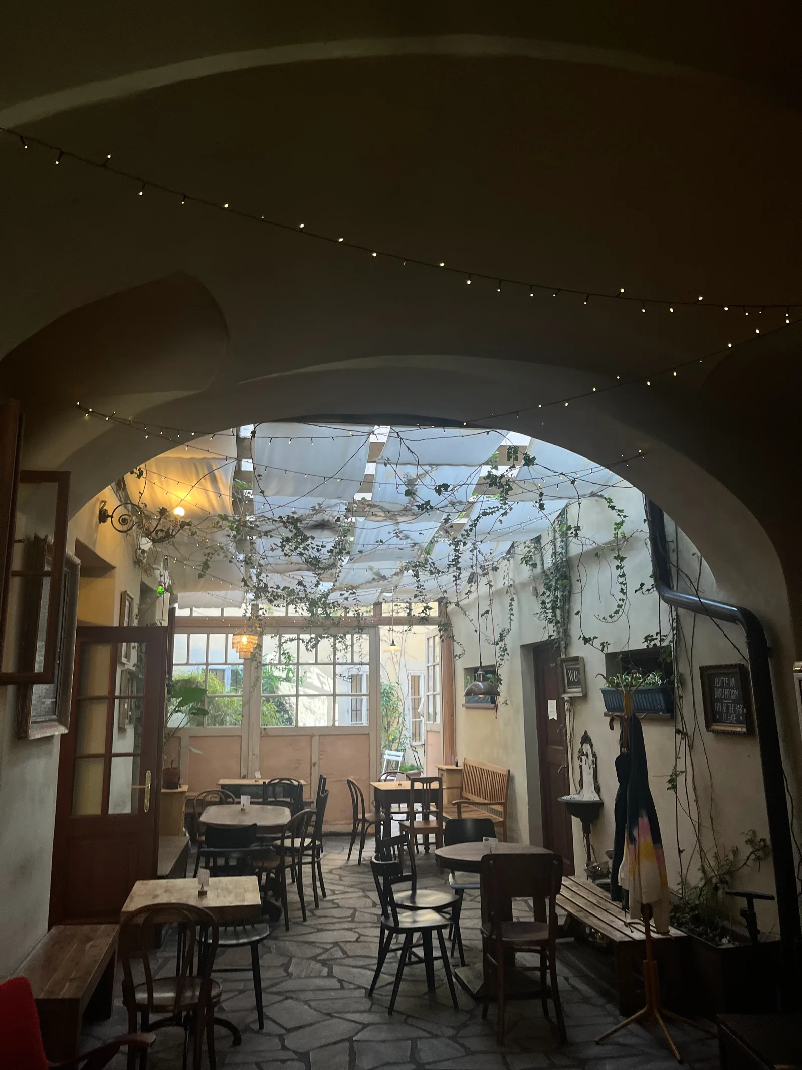 Main view at CAFÉ CLUB MÍŠEŇSKÁ Prague — travel photo