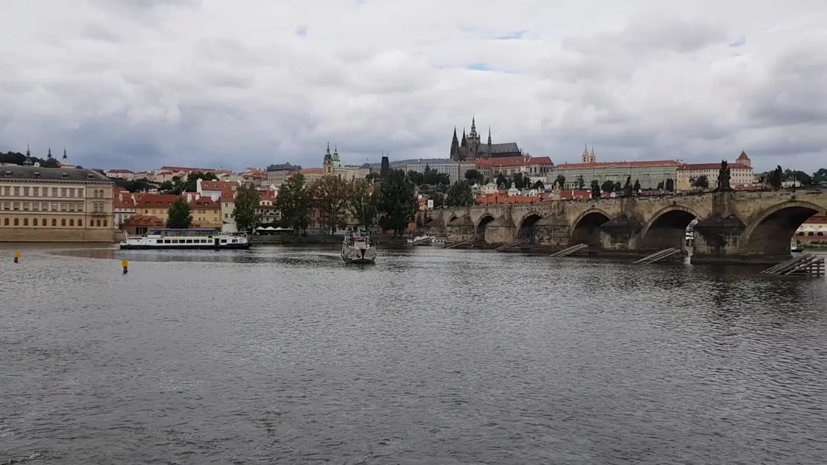 Interior at Charles Bridge Prague — travel photo