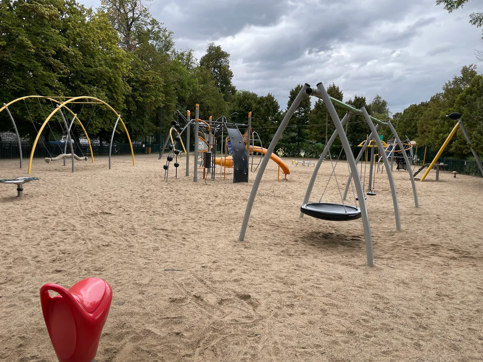 Interior at Children’s Island Playground Prague — travel photo