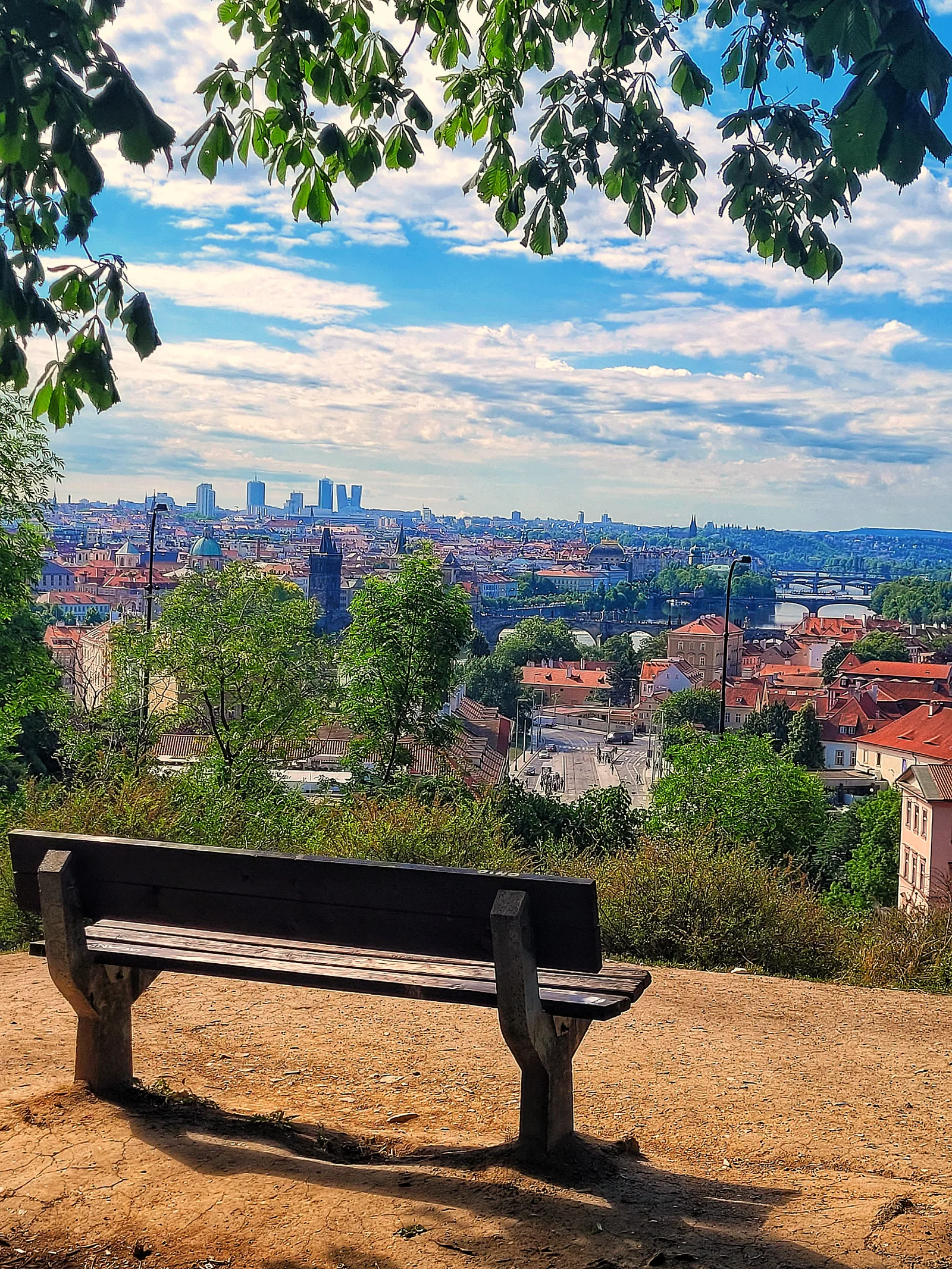 Details at Chotek Gardens Prague — travel photo