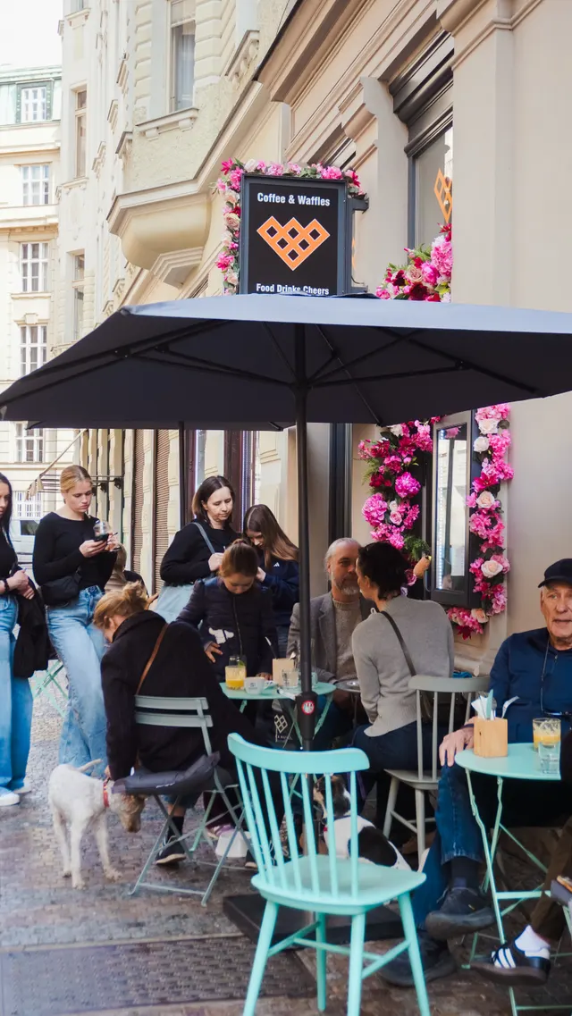 Coffee & Waffles / All day breakfast in Prague