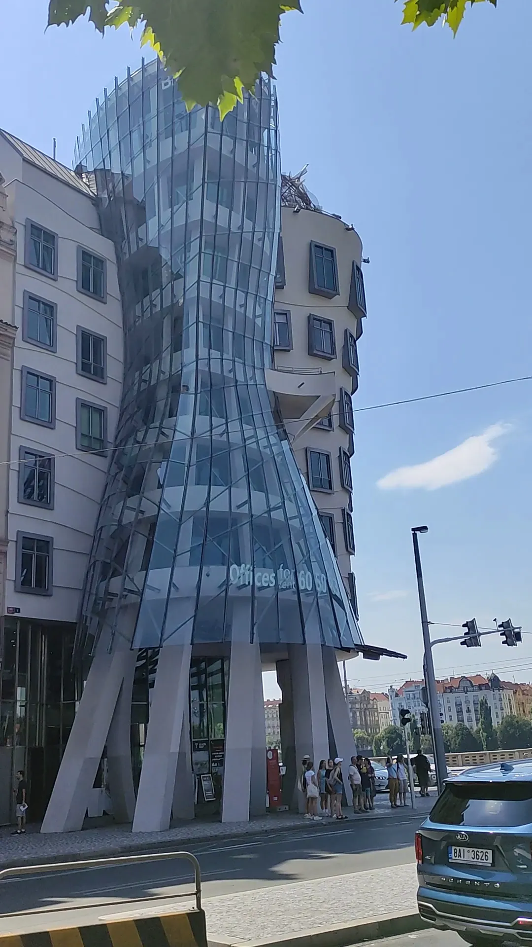 Main view at Dancing House Prague — travel photo