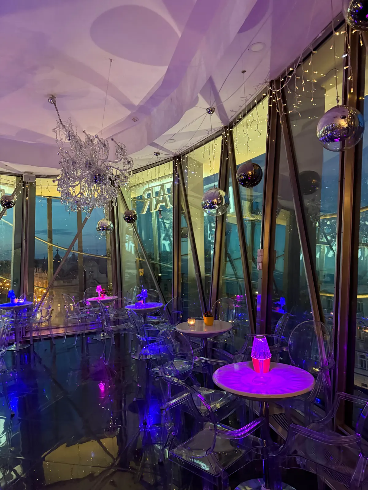 Interior at Dancing House Prague — travel photo