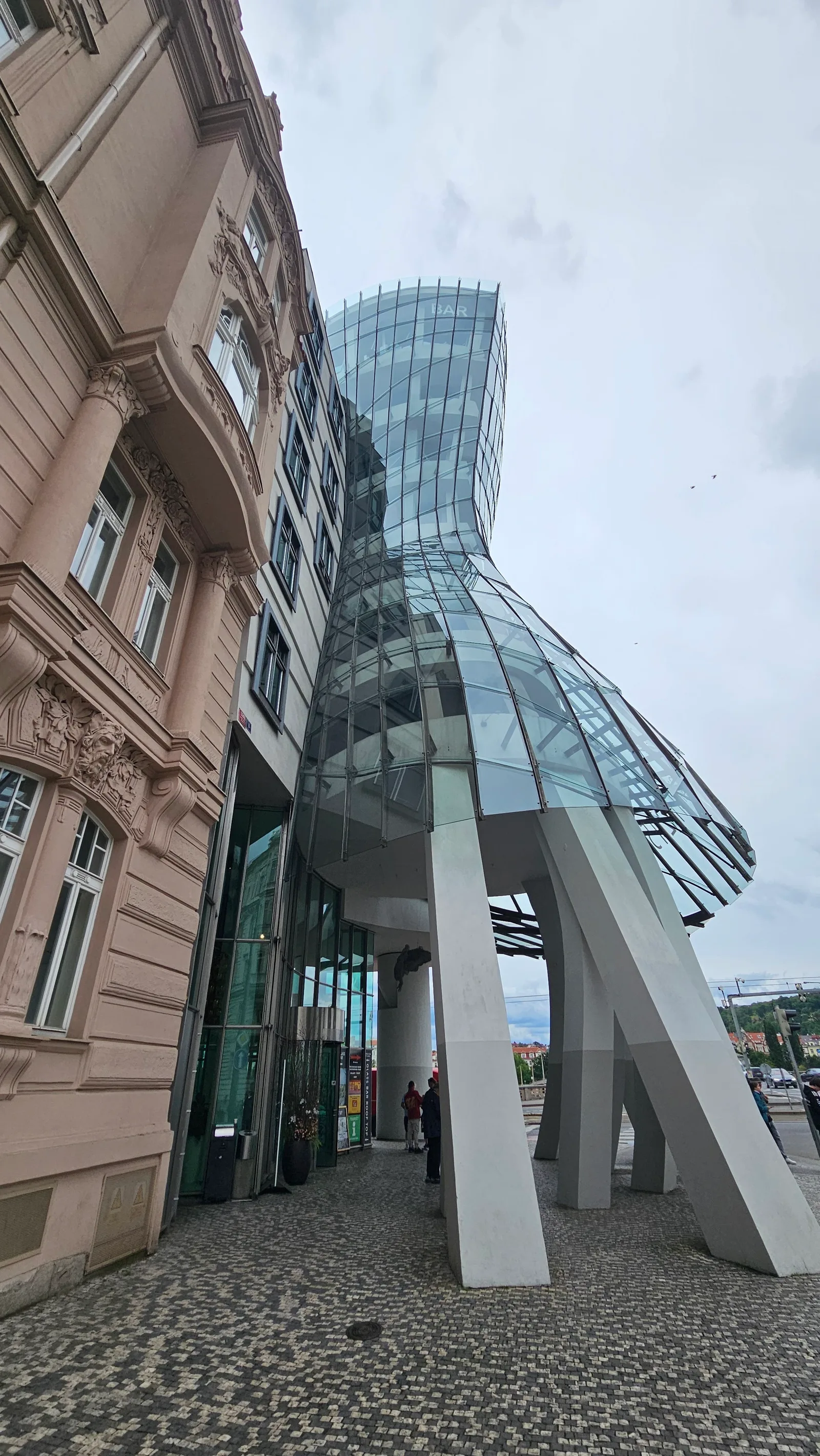 Details at Dancing House Prague — travel photo