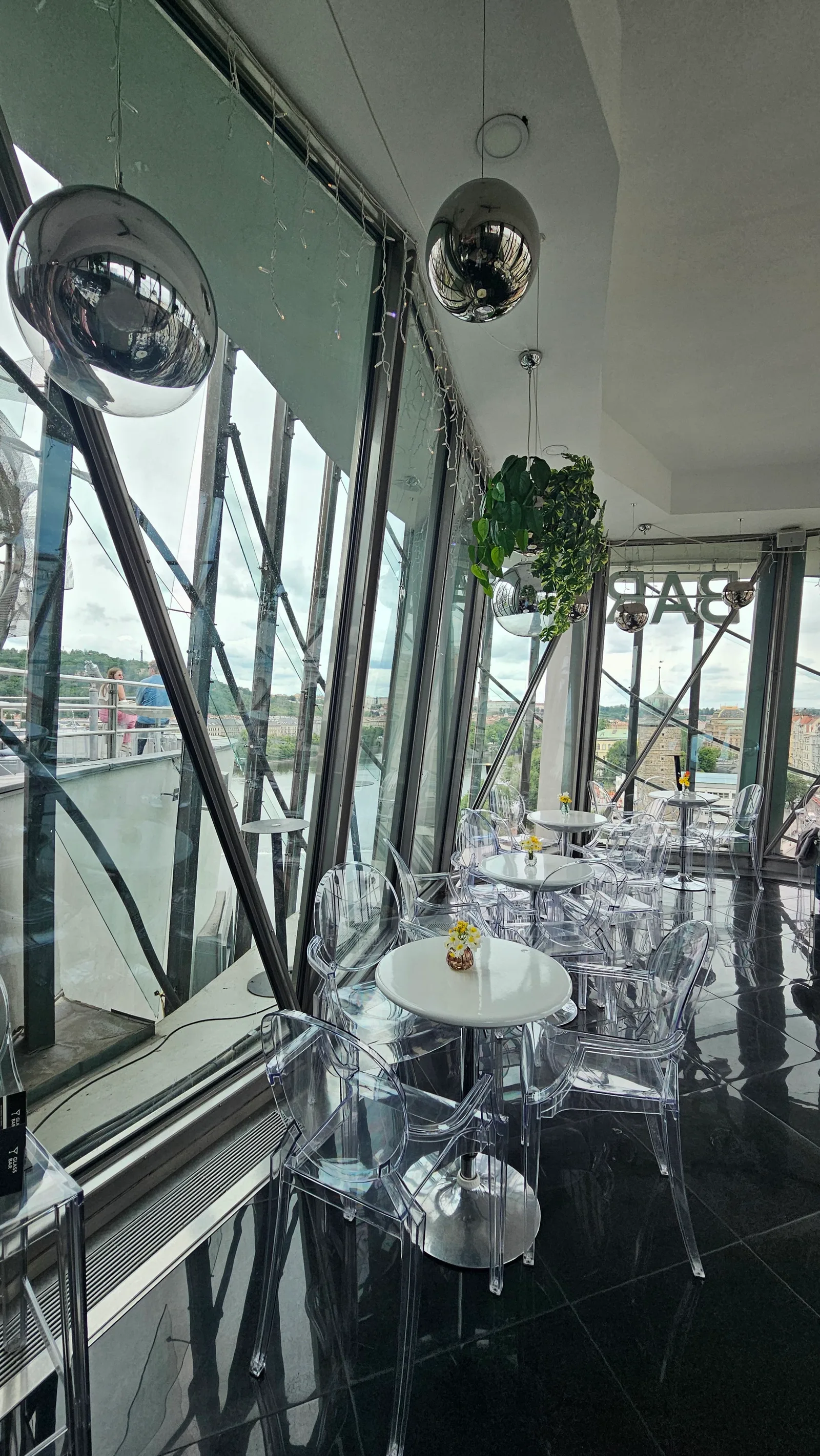 Atmosphere at Dancing House Prague — travel photo