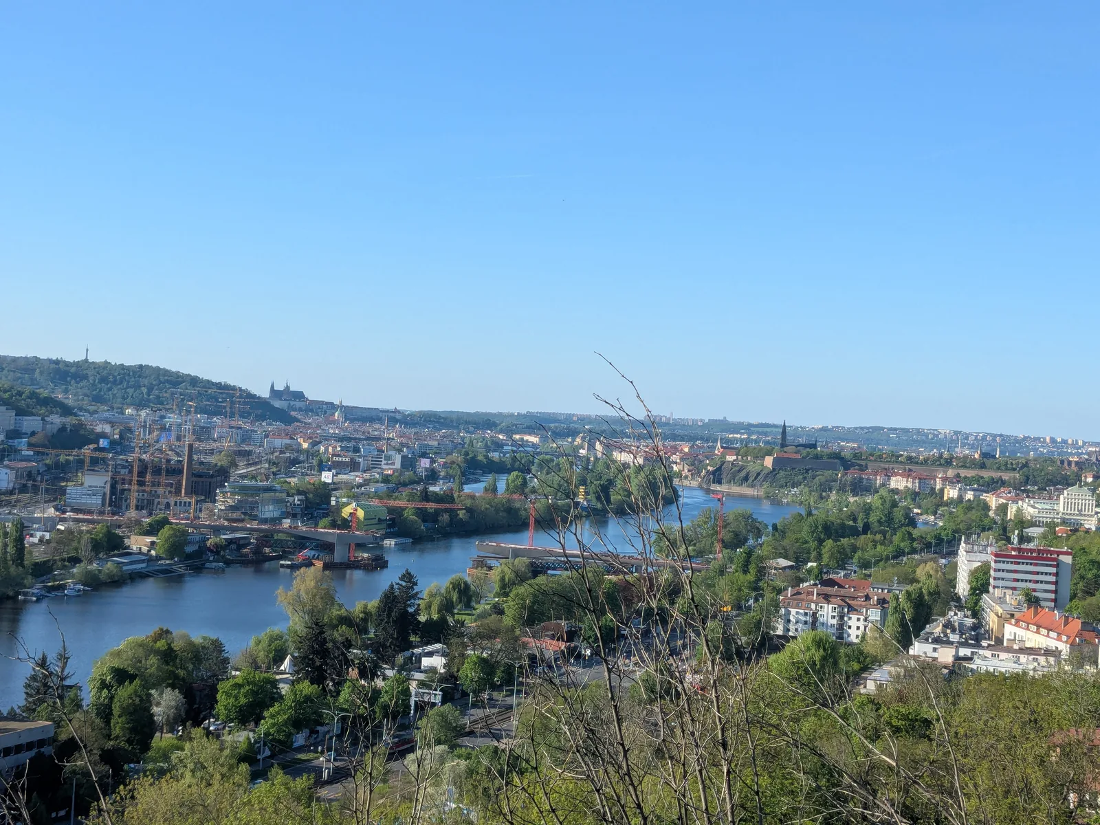 Atmosphere at Dobeška viewpoint Prague — travel photo