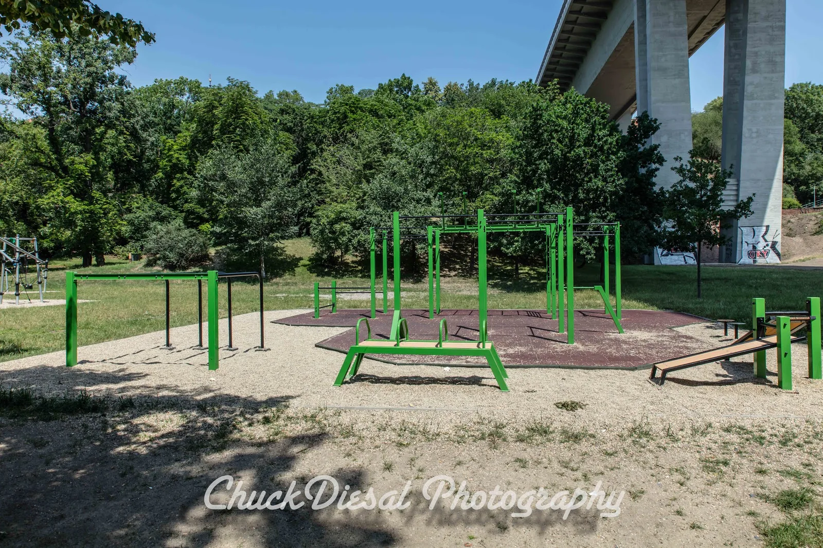 Interior at Folimanka playground Prague — travel photo