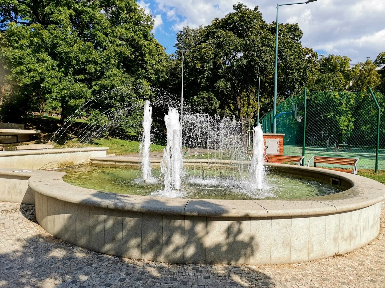 Details at Folimanka playground Prague — travel photo