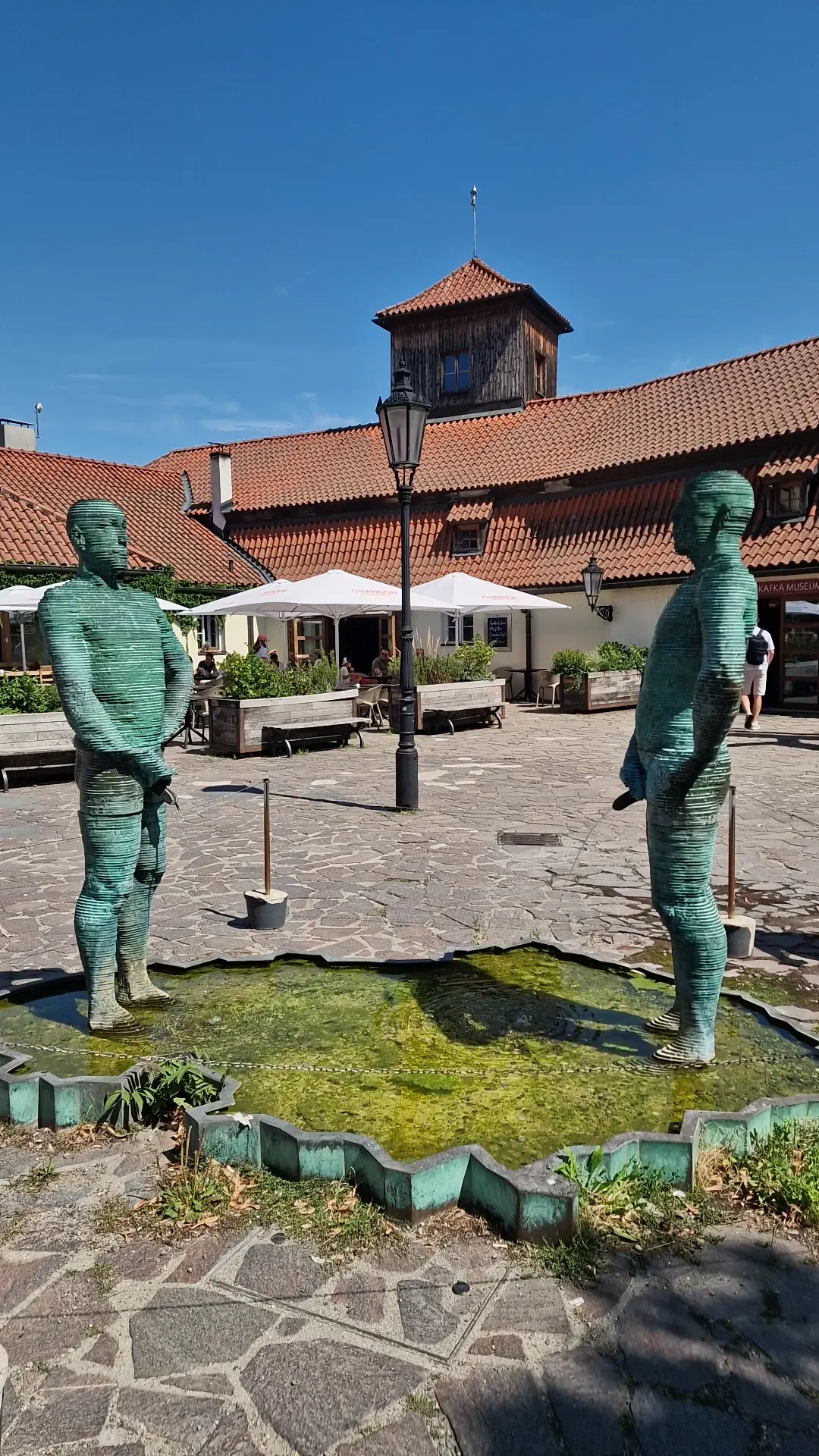 Main view at Franz Kafka Museum Prague — travel photo