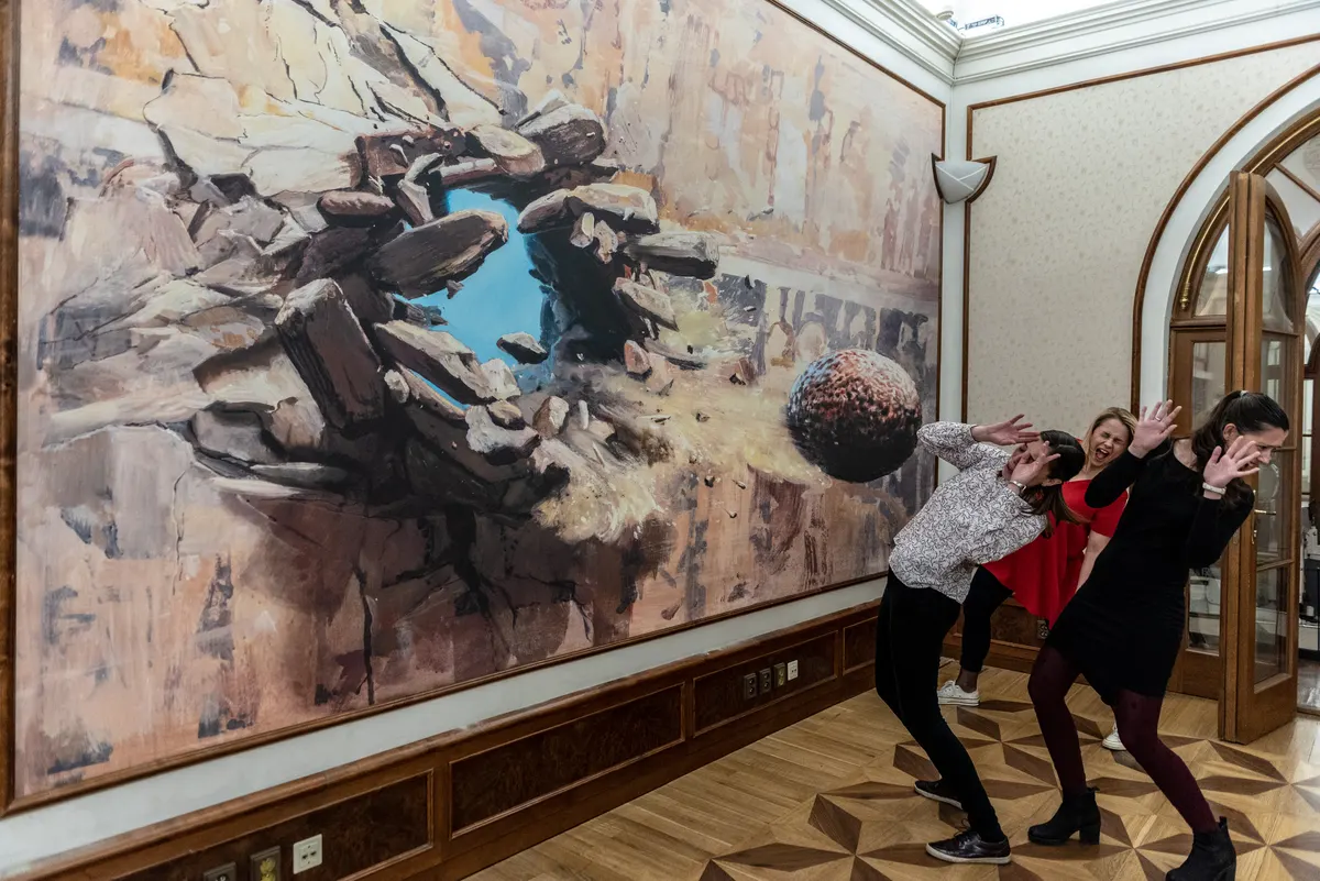 Details at IAM Illusion Art Museum Prague Prague — travel photo