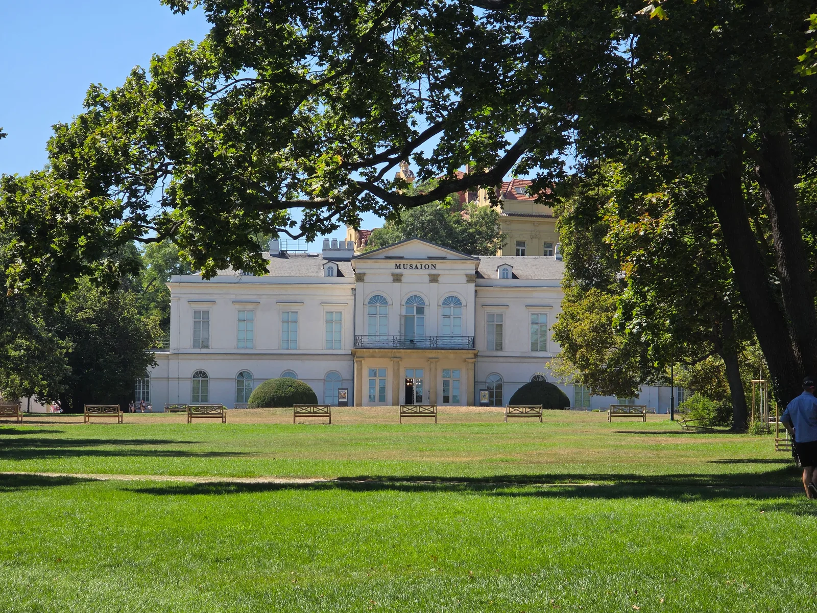 Main view at Kinsky Garden Prague — travel photo