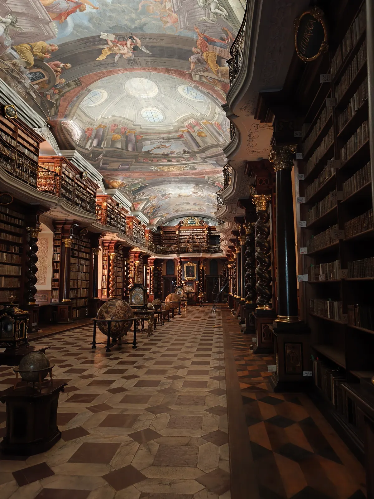 Main view at Klementinum Prague — travel photo