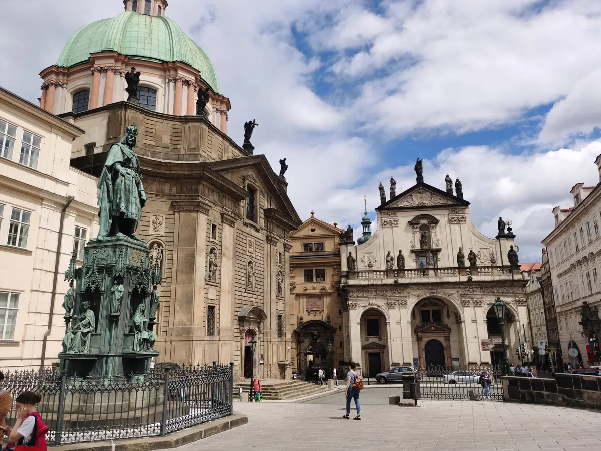 Atmosphere at Klementinum Prague — travel photo