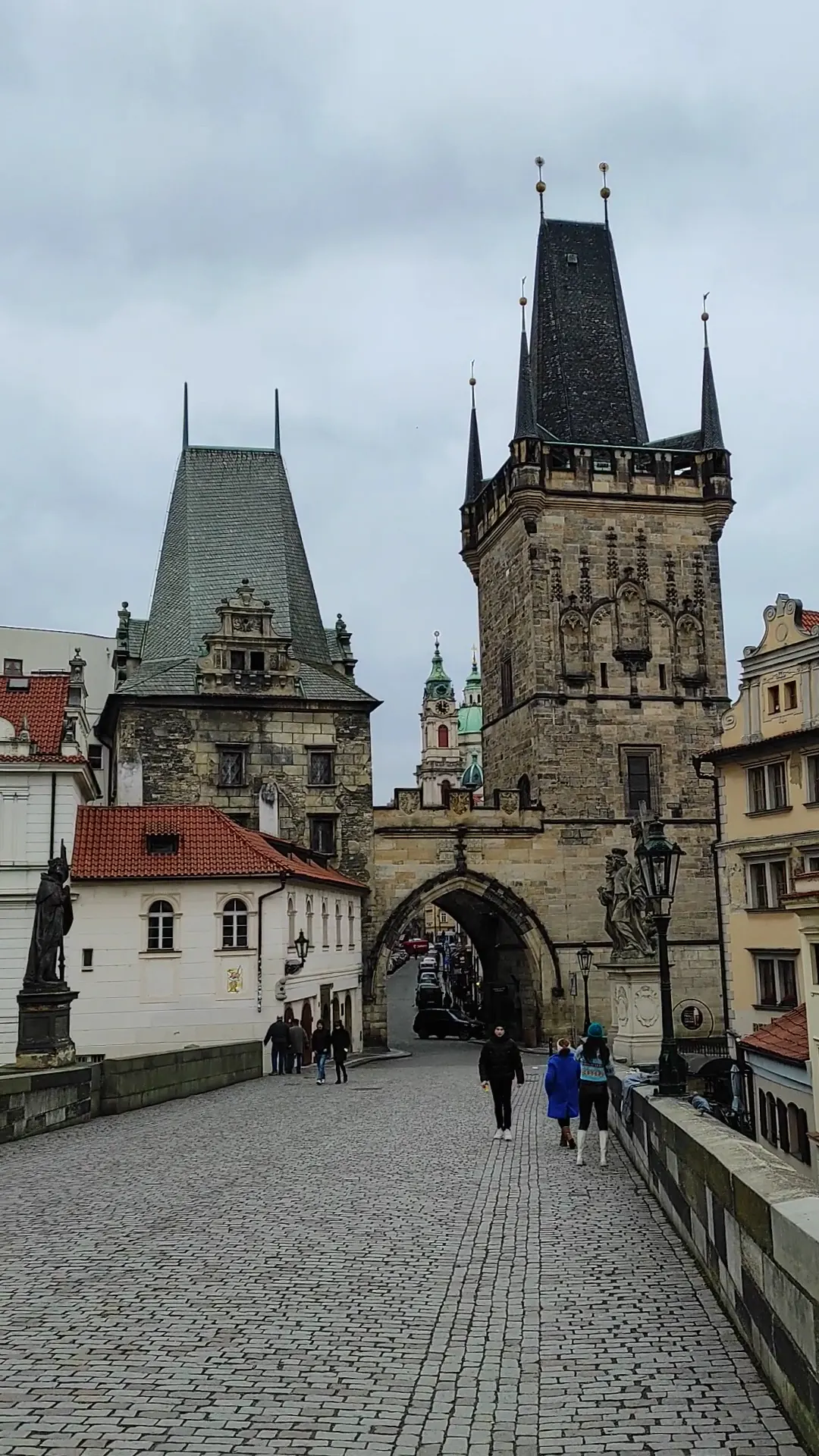 Interior at Lesser Town Bridge Tower Prague — travel photo