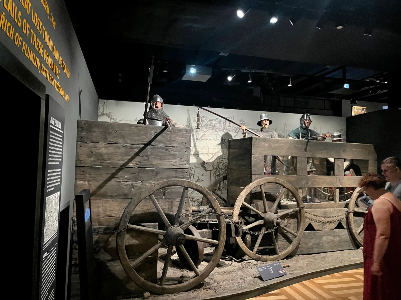 Atmosphere at Military History Institute in Prague: The Army Museum Žižkov Prague — travel photo