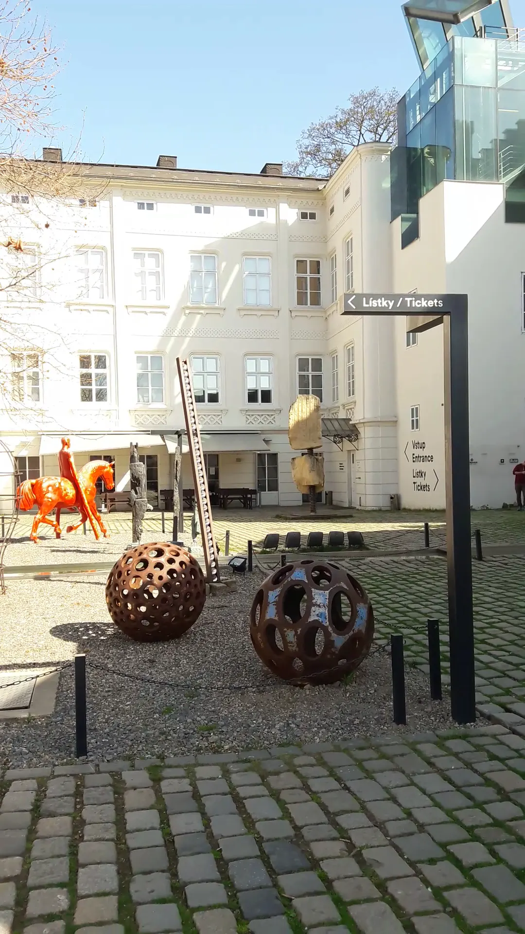 Interior at Museum Kampa Prague — travel photo
