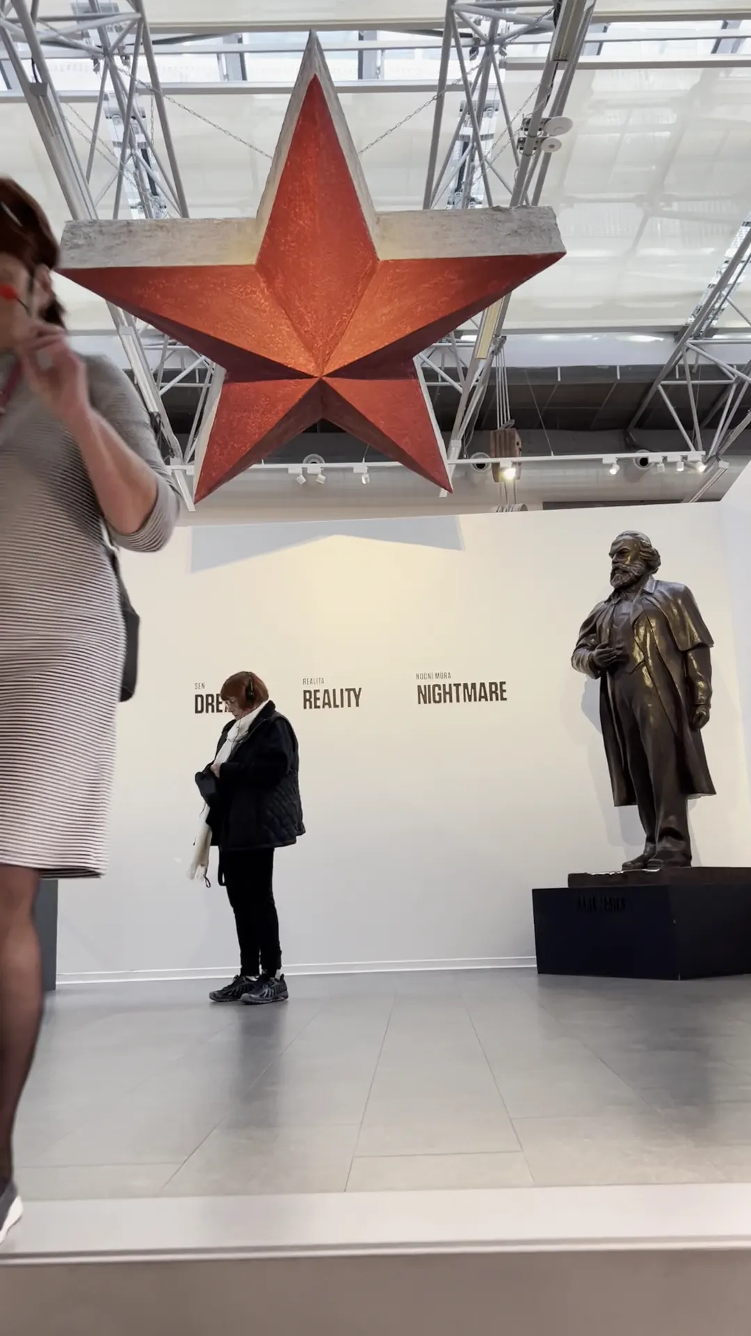 Interior at Museum of Communism Prague — travel photo