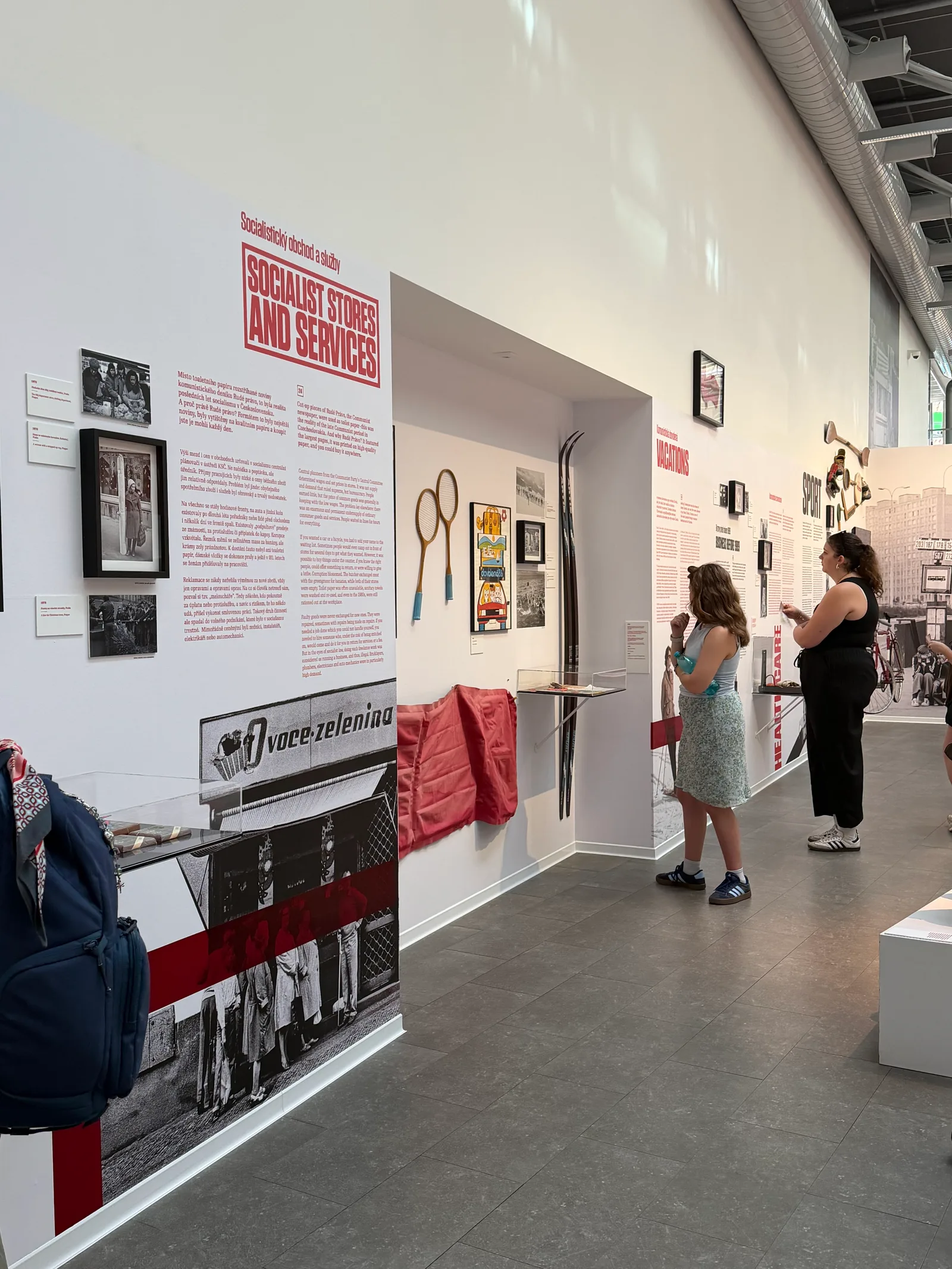 Atmosphere at Museum of Communism Prague — travel photo