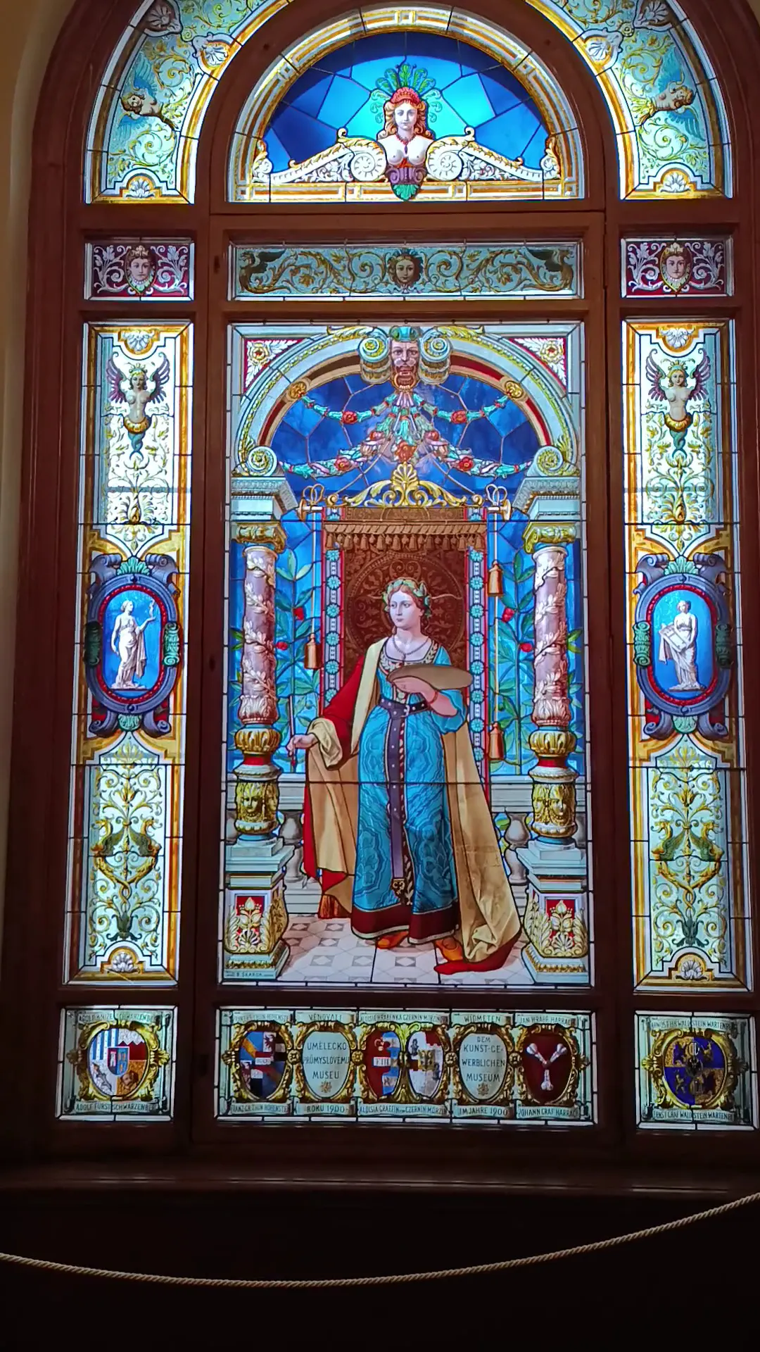Interior at Museum of Decorative Arts in Prague Prague — travel photo