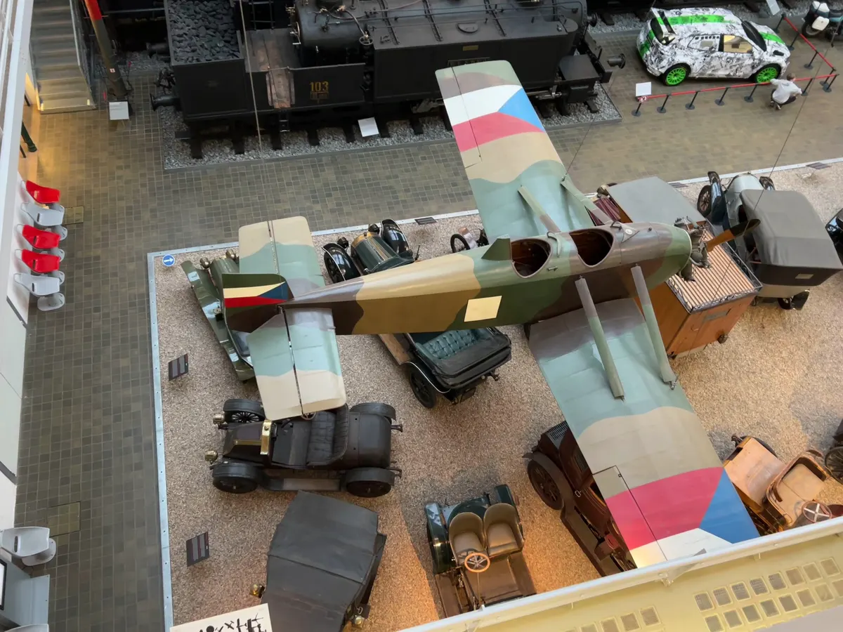 Interior at National Technical Museum Prague — travel photo