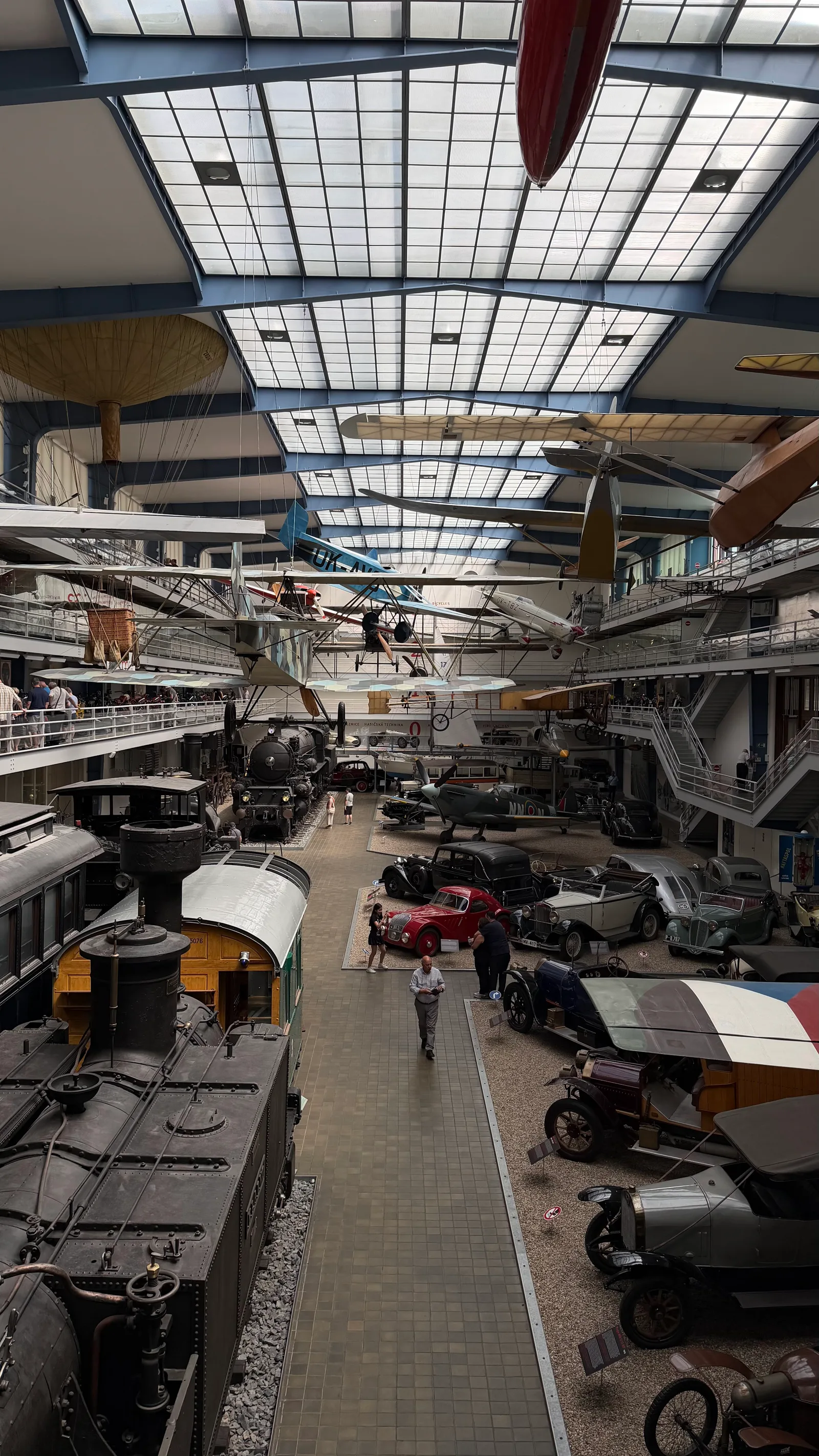 Atmosphere at National Technical Museum Prague — travel photo