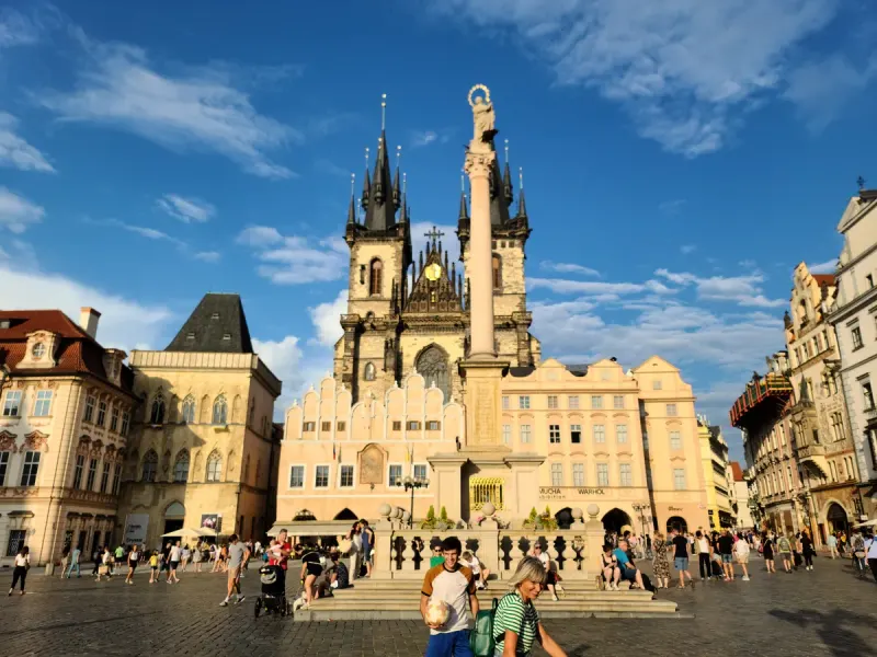 Old Town Square in Prague