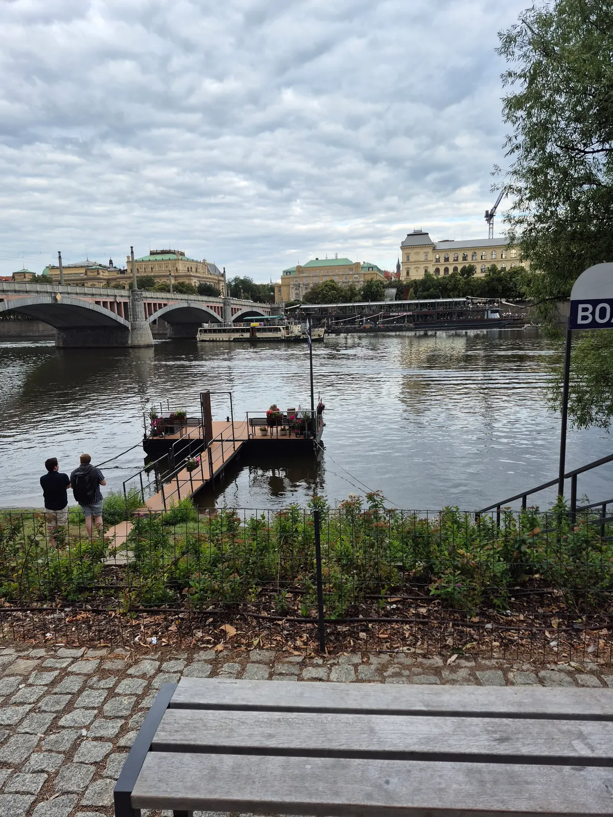 Main view at Park Cihelná Prague — travel photo