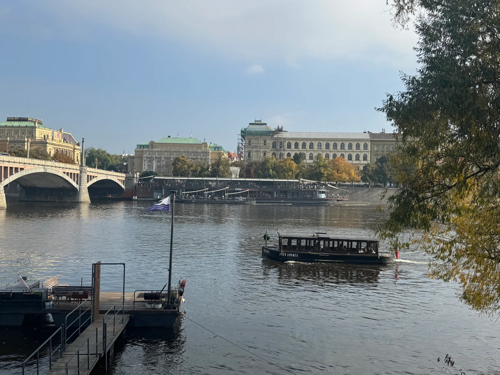 Atmosphere at Park Cihelná Prague — travel photo