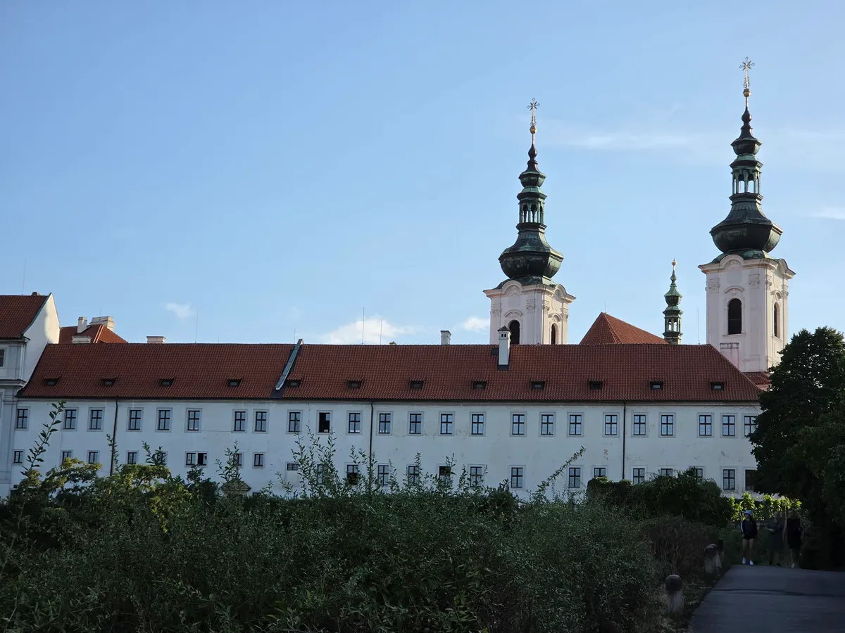 Main view at Petřín Gardens Prague — travel photo
