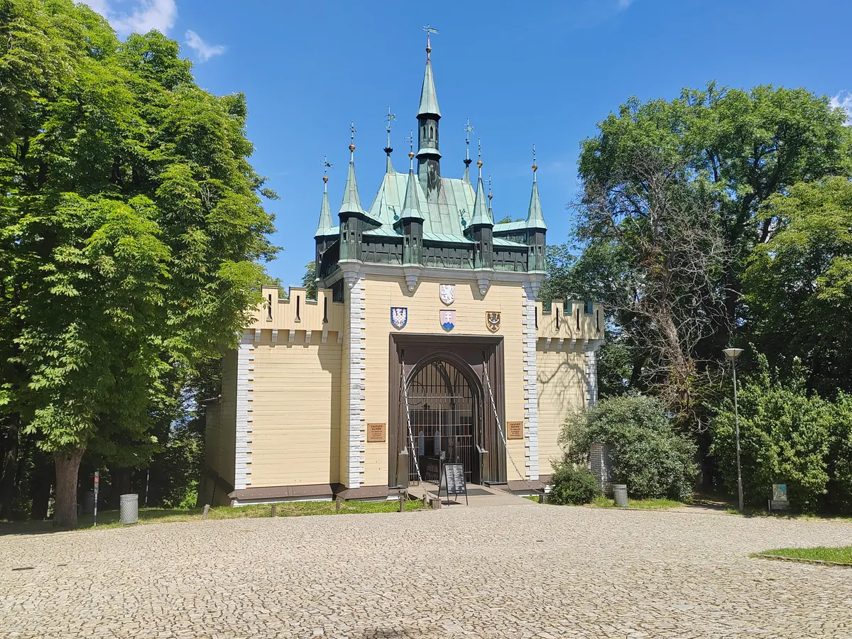 Atmosphere at Petřín Gardens Prague — travel photo