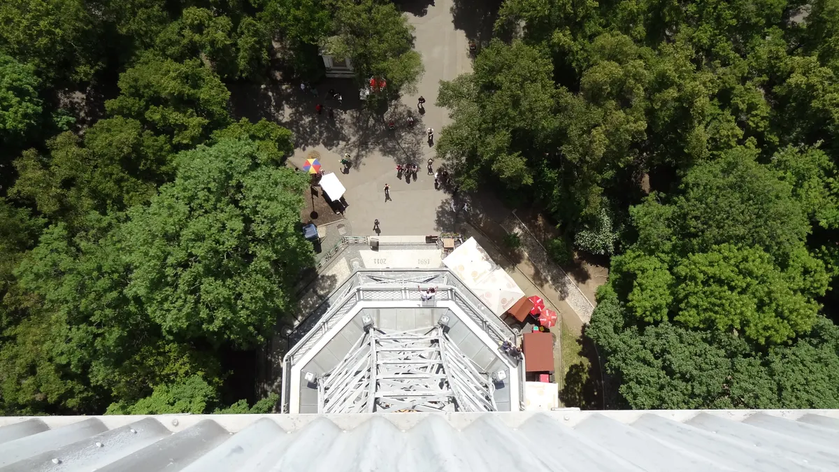 Details at Petrin Tower Prague — travel photo