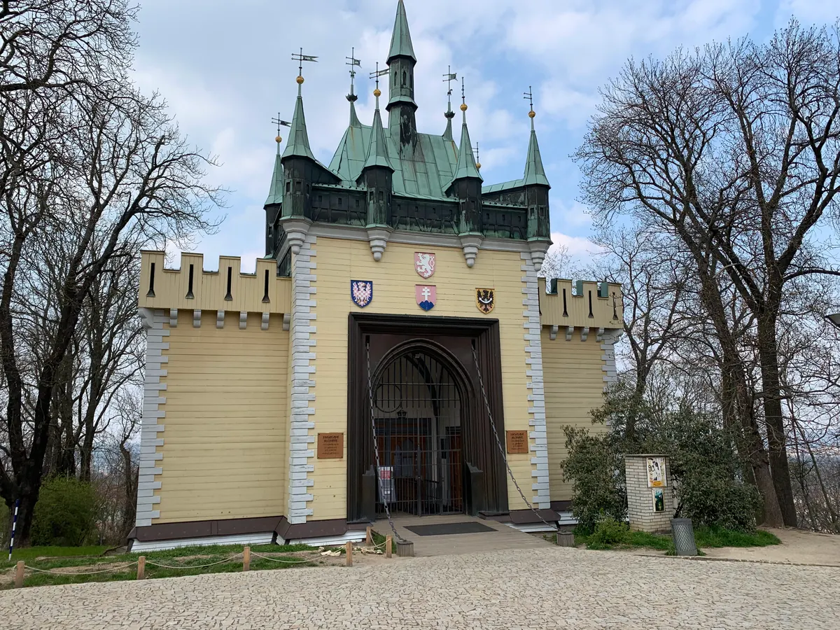 Atmosphere at Petrin Tower Prague — travel photo