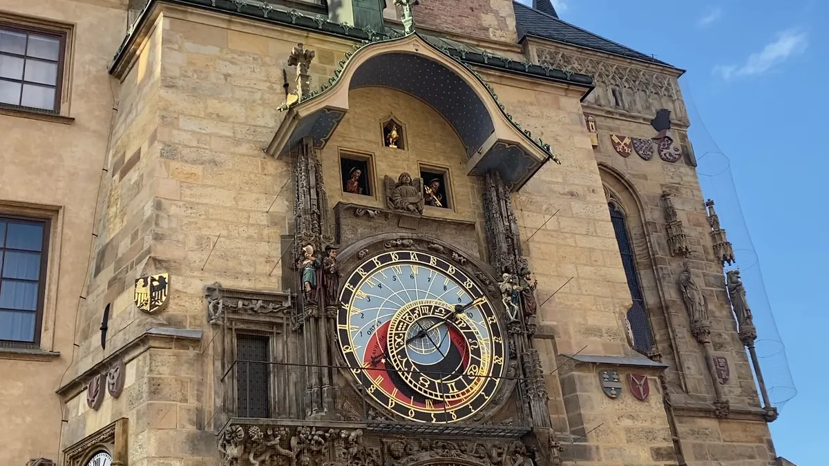 Interior at Prague Astronomical Clock Prague — travel photo