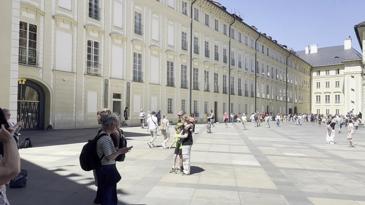 Main view at Prague Castle Prague — travel photo