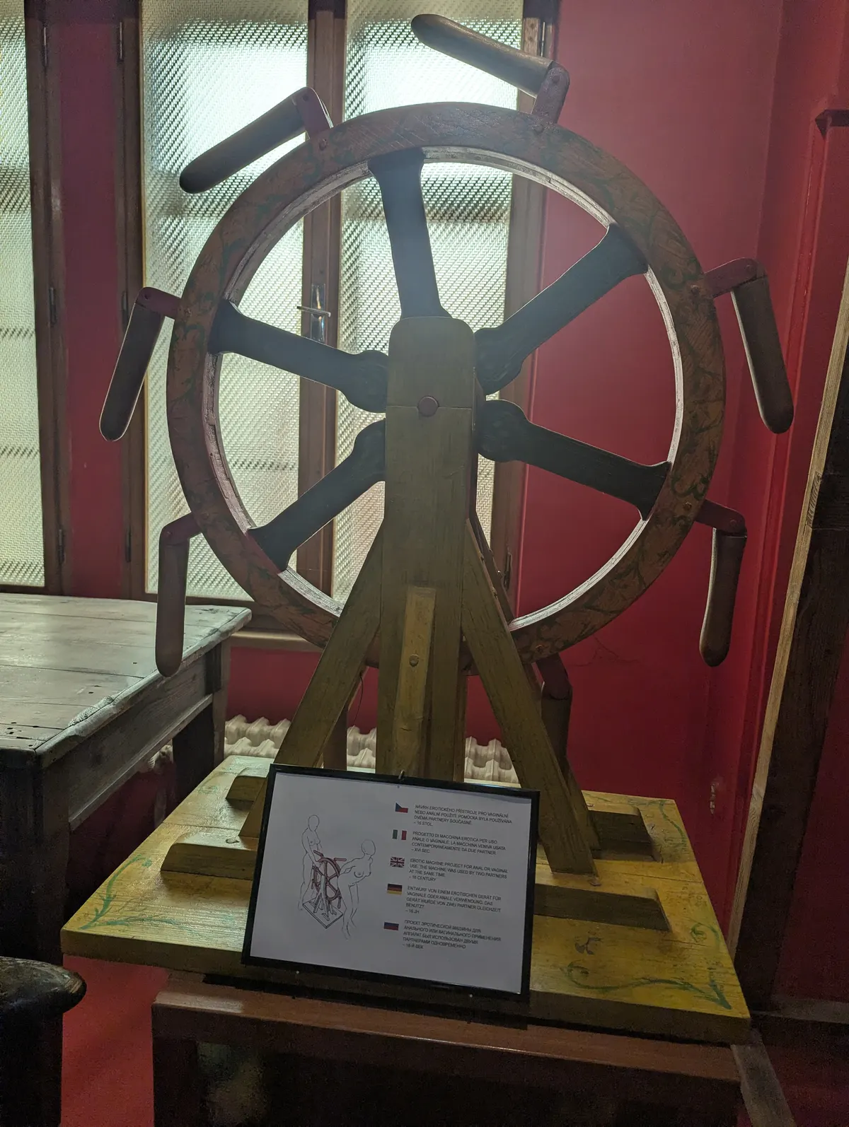 Main view at Sex Machines Museum Prague — travel photo