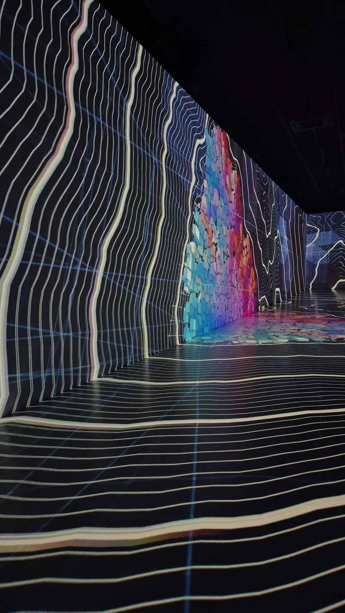 Main view at Signal Space Digital Art Gallery & Museum Prague — travel photo