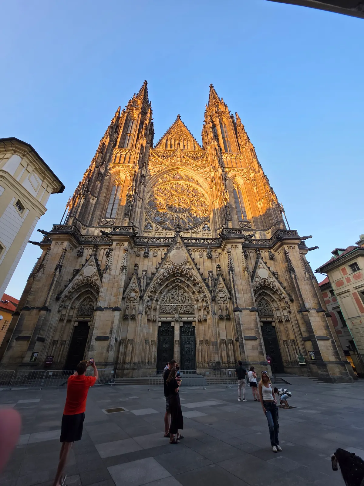 Main view at St. Vitus Cathedral Prague — travel photo