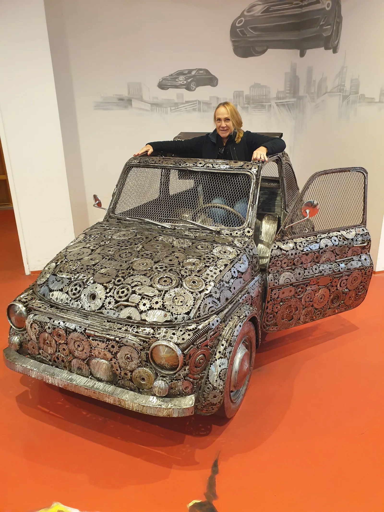Atmosphere at Steel Art Museum Prague — travel photo