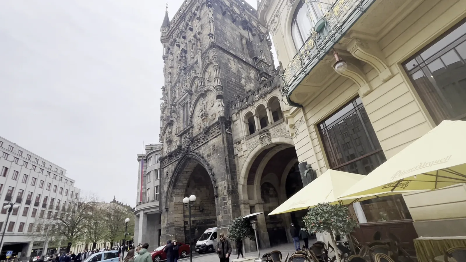 Details at The Powder Tower Prague — travel photo