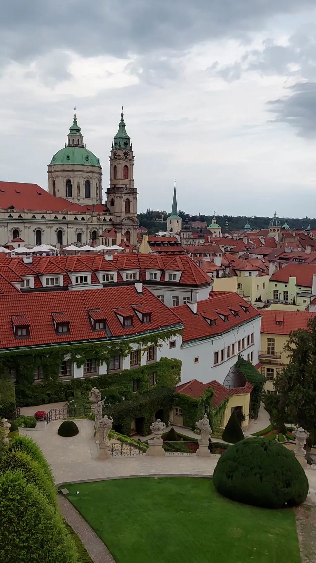 Main view at The Vrtba Garden Prague — travel photo