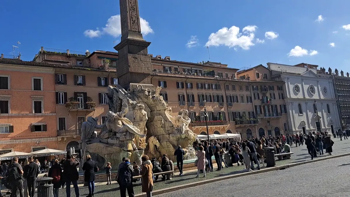 Interior at Campo de' Fiori Rome — travel photo