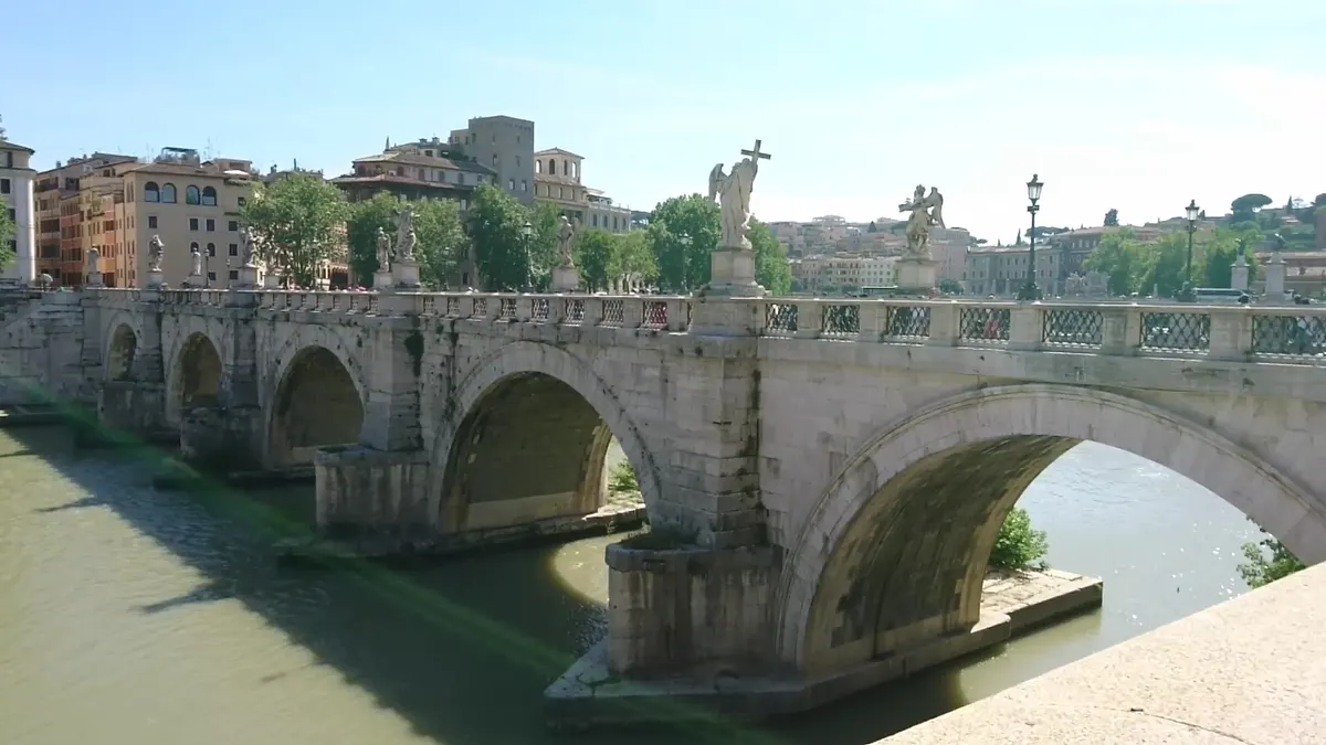 Interior at Castel Sant'Angelo Rome — travel photo