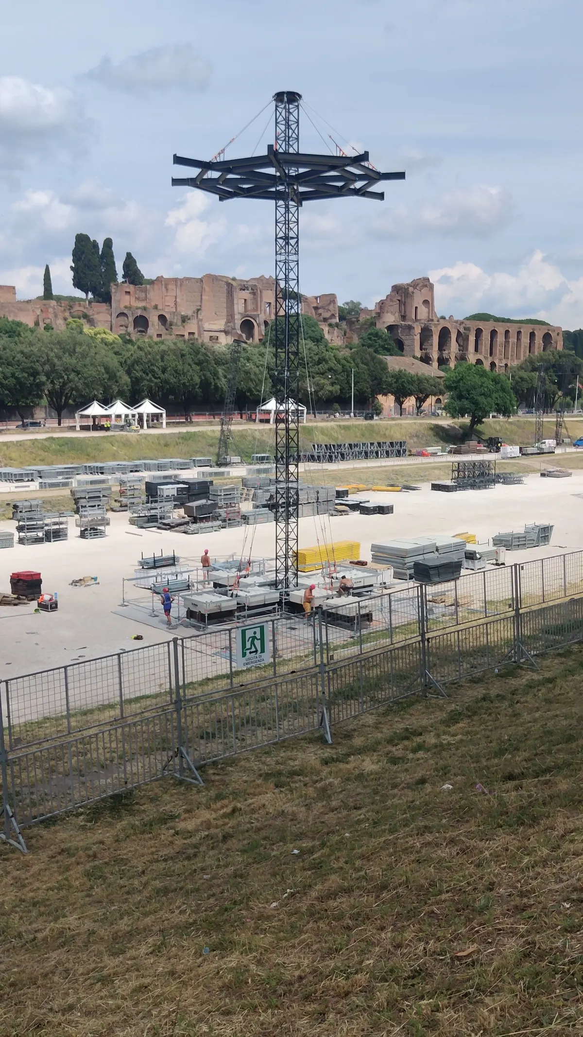 Main view at Circus Maximus Rome — travel photo