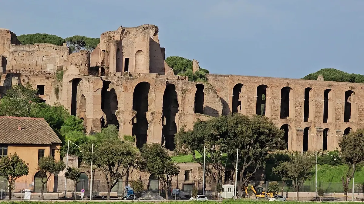 Interior at Circus Maximus Rome — travel photo